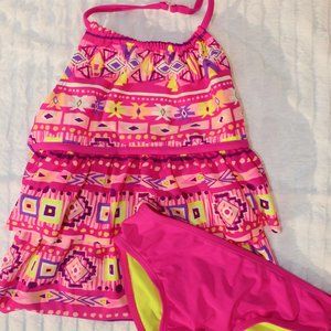 Wonder Nation Girls Tankini Swim Suit
